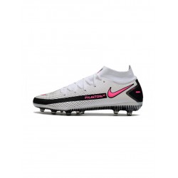 Nike Phantom Gt Elite Df AG White Pink Blast Black Soccer Cleats