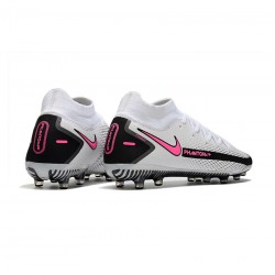 Nike Phantom Gt Elite Df AG White Pink Blast Black Soccer Cleats