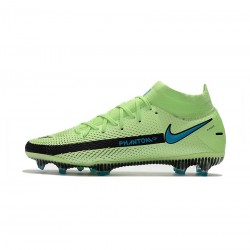 Nike Phantom Gt Elite Df FG Collar Version Lime Glow Soccer Cleats