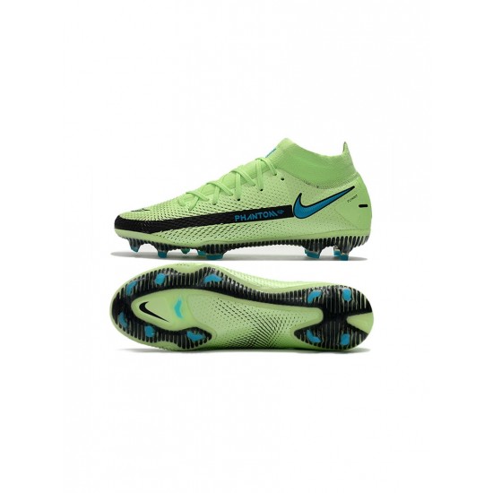 Nike Phantom Gt Elite Df FG Collar Version Lime Glow Soccer Cleats