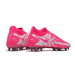 Nike Phantom Gt Elite Df FG Pink White Black  Soccer Cleats