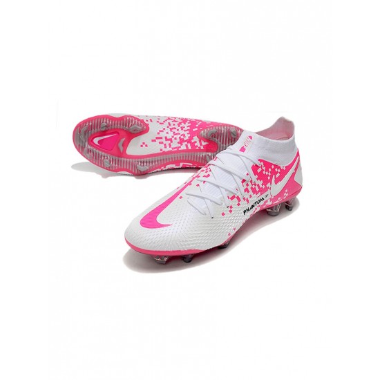 Nike Phantom Gt Elite Df FG Pink White  Soccer Cleats