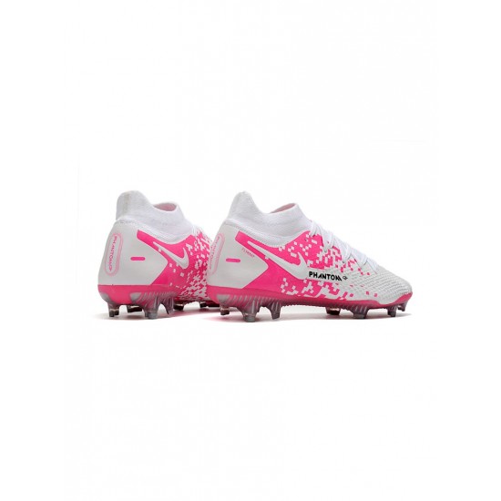 Nike Phantom Gt Elite Df FG Pink White  Soccer Cleats