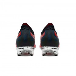 Nike Phantom Gt Elite FG X Skepta Bloody Chrome University Red Black Cool Grey Soccer Cleats