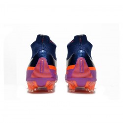 Nike Phantom Gt Ii Elite Df FG College Navywhite Vivid Purple Bright Crimson Soccer Cleats