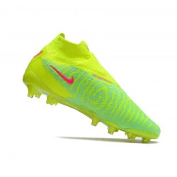 Nike Phantom Gx Elite Df Link FG Yellow Pink Soccer Cleats