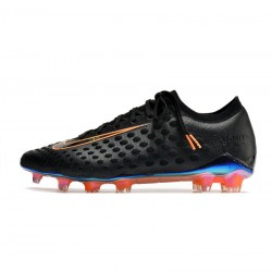 Nike Phantom Ultra Venom FG Black Bright Citrus Soccer Cleats