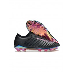 Nike Phantom Ultra Venom FG Black Pink Blast Soccer Cleats