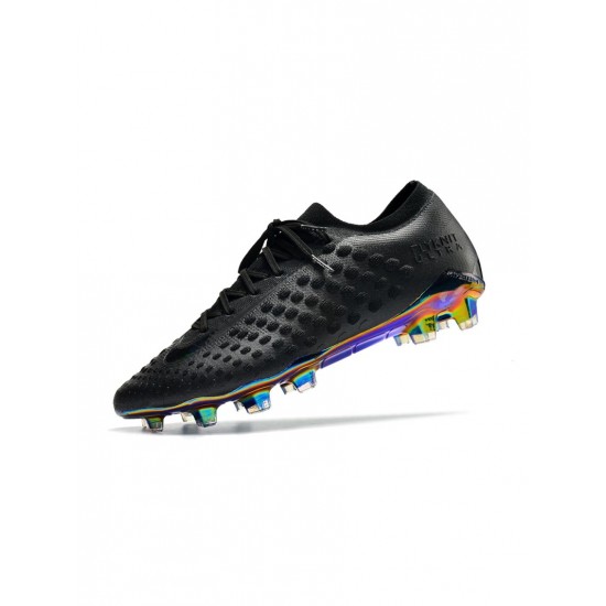 Nike Phantom Ultra Venom FG Black Gold Soccer Cleats