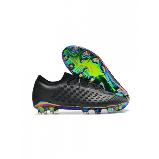 Nike Phantom Ultra Venom FG Black Gold Soccer Cleats