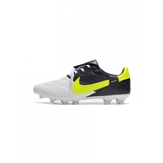 Nike Premier 3 FG Firm Ground Black Volt White Soccer Cleats