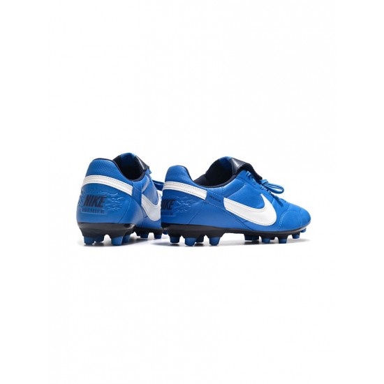 Nike Premier 3 FG Firm Ground Blue White Soccer Cleats