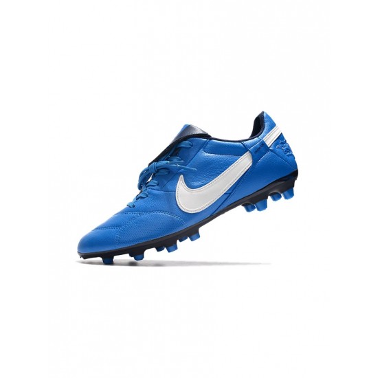 Nike Premier 3 FG Firm Ground Blue White Soccer Cleats