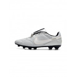 Nike Premier 3 FG Firm Ground White Grey Black Soccer Cleats