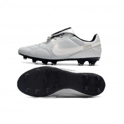 Nike Premier 3 FG Firm Ground White Grey Black Soccer Cleats