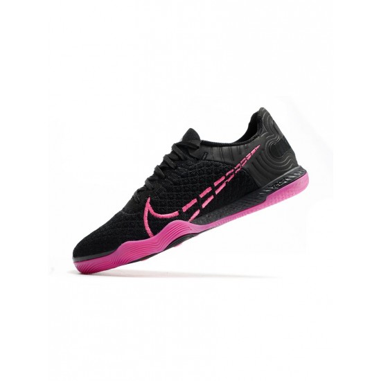 Nike Reactgato IC Cave Purple Pink Blast Black  Soccer Cleats