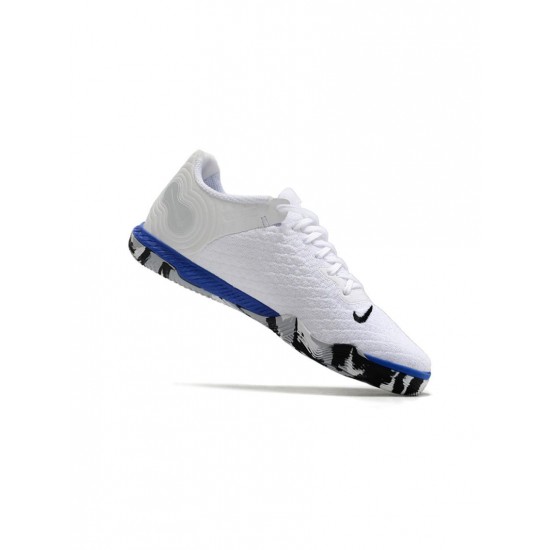 Nike Reactgato IC White Racer Bluevolt Black  Soccer Cleats