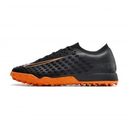 Nike Reactgato TF Black Orange Soccer Cleats