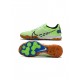 Nike React Gato IC Lime Glow Black White Lite Photo Blue Soccer Cleats