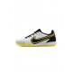 Nike Tiempo Legend Ix Elite IC White Dark Smoke Grey Black Yellow Strike Soccer Cleats