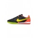 Nike React Tiempo Legend 9 Pro IC Black Yellow Red Soccer Cleats