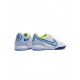Nike React Tiempo Legend 9 Pro IC White Blue Soccer Cleats
