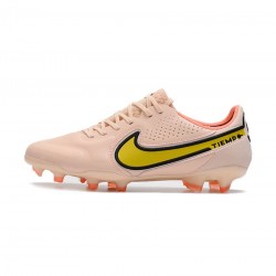 Nike Tiempo Legend 9 Elite FG Guava Ice Yellow Strike Soccer Cleats