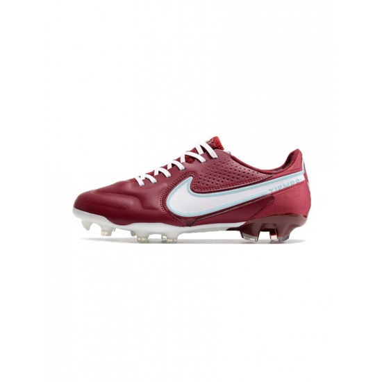 Nike Tiempo Legend 9 Elite FG Space Purple White Soccer Cleats