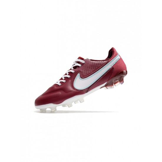 Nike Tiempo Legend 9 Elite FG Space Purple White Soccer Cleats