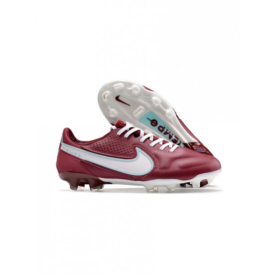 Nike Tiempo Legend 9 Elite FG Space Purple White Soccer Cleats