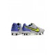 Nike Tiempo Legend 9 Elite SG Pro Grey Fog Volt Sapphire Soccer Cleats