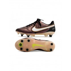 Nike Tiempo Legend 9 Elite SG Pro Space Purple White Off Noir Pink Blast Soccer Cleats