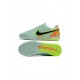Nike Tiempo Legend 9 Pro IC Soccer Shoes Green Blue Orange Soccer Cleats