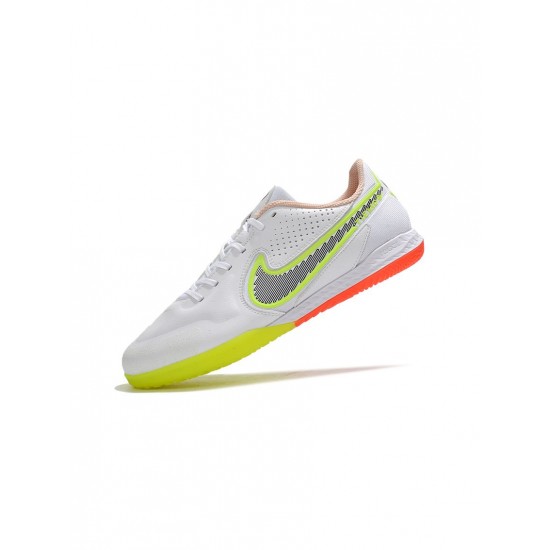 Nike Tiempo Legend Iv Elite IC White Black Bright Crimson Pink Blast Soccer Cleats