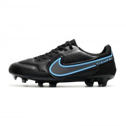 Nike Tiempo Legend Ix Elite FG Black Black Iron Grey Soccer Cleats