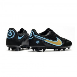 Nike Tiempo Legend Ix Elite FG Blue Black Gold  Soccer Cleats