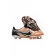 Nike Tiempo Legend Ix Elite FG Firm Ground Metallic Copper Black Soccer Cleats