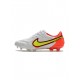 Nike Tiempo Legend Ix Elite FG White Volt Bright Crimson Soccer Cleats