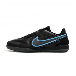 Nike Tiempo Legend Ix Elite IC Black Black Iron Grey Soccer Cleats