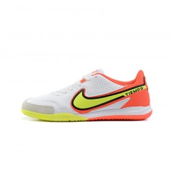 Nike Tiempo Legend Ix Elite IC White Volt Bright Crimson Soccer Cleats