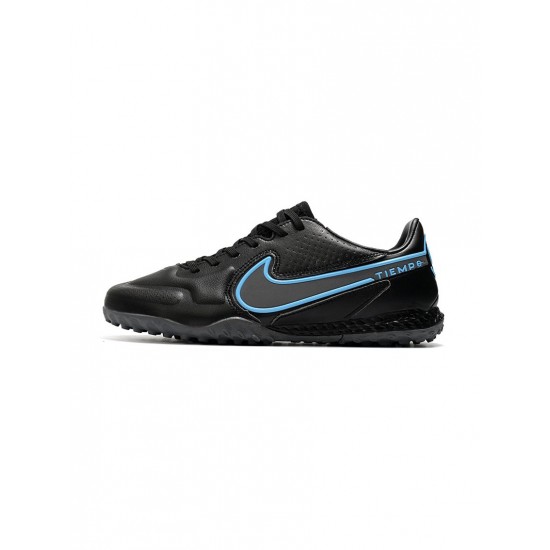 Nike Tiempo Legend Ix Elite TF Black Black Iron Grey Soccer Cleats