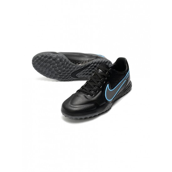 Nike Tiempo Legend Ix Elite TF Black Black Iron Grey Soccer Cleats