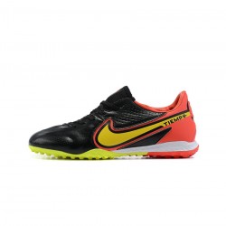 Nike Tiempo Legend Ix Elite TF Black Volt Soccer Cleats