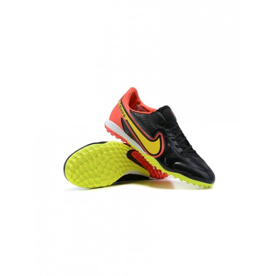 Nike Tiempo Legend Ix Elite TF Black Volt Soccer Cleats