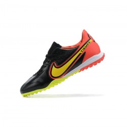 Nike Tiempo Legend Ix Elite TF Black Volt Soccer Cleats