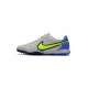 Nike Tiempo Legend Ix Elite TF Grey Fog Volt Sapphire Soccer Cleats