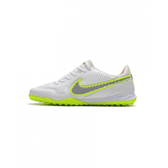 Nike Tiempo Legend Ix Elite TF White Volt Black Soccer Cleats