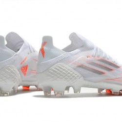 Adidas X Speedflow .1 FG Soccer Cleats White Orange