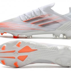 Adidas X Speedflow .1 FG Soccer Cleats White Orange