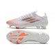 Adidas X Speedflow .1 FG Soccer Cleats White Orange